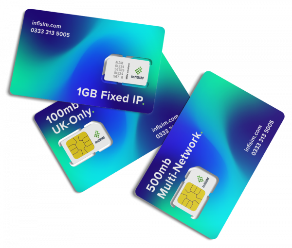 M2M SIM plans - InfiSIM