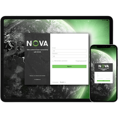 NOVA M2M SIM management available on all devices